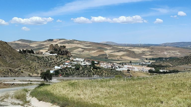Vista general de Ardales en Málaga.